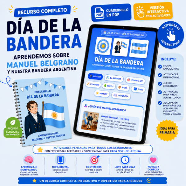 Producto - DÍA DE LA BANDERA - Versión 2026