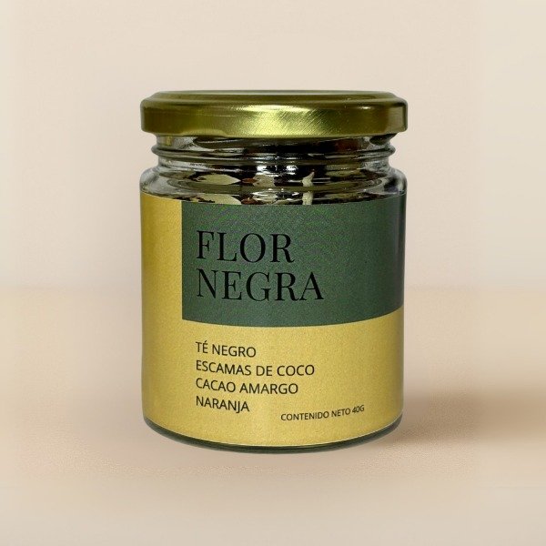 Producto - Flor Negra - Frasco 40gr