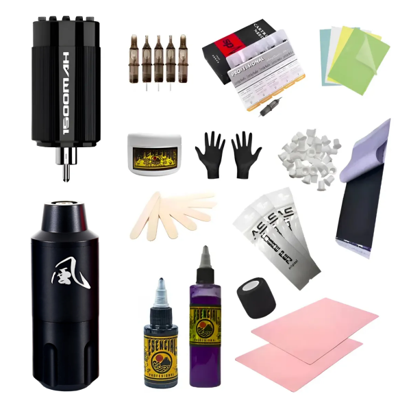Producto - Kit de Tatuaje Inalámbrico Pen Mini mas Fuente EZ Filter Freedom