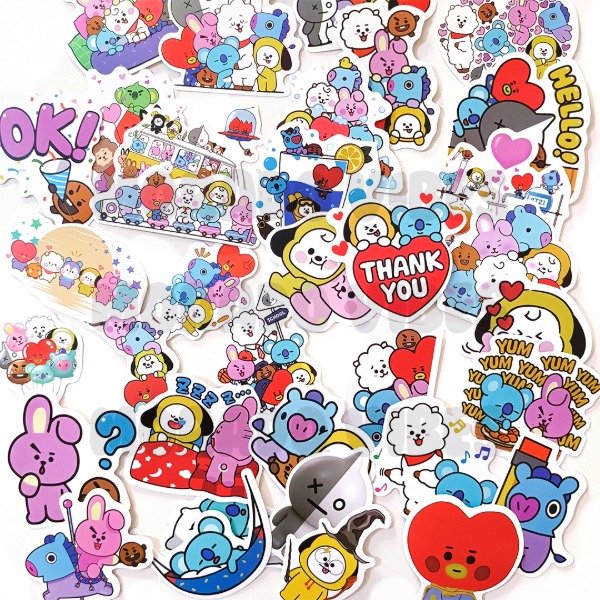 Producto - BT21 - PACK X 5 STICKERS