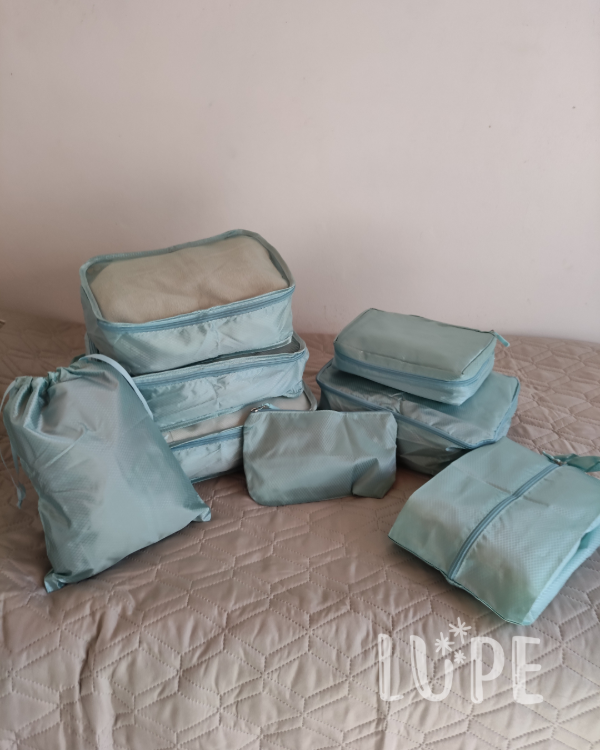 Producto - Organizador de valijas PREMIUM - 8 piezas