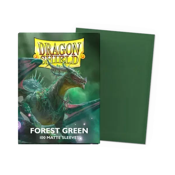 Producto - Dragon Shield Forest Green Sleeves