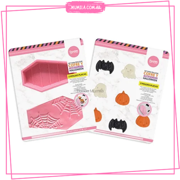 Producto - Molde Placa Halloween nuevo set x2 PARPEN