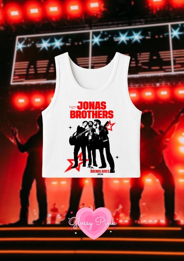 Producto - Tank Top detalles rojos JB Tour Argentina - DTF