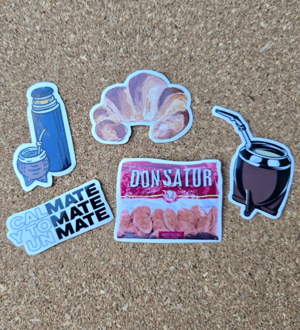 Producto - Pack de 5 stickers mate