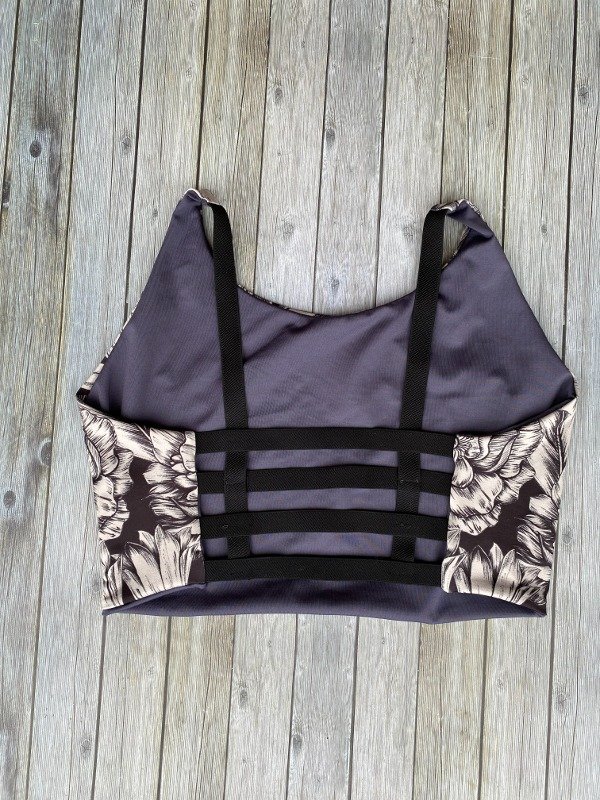 Top love reversible colección flor ceniza — imagen 4