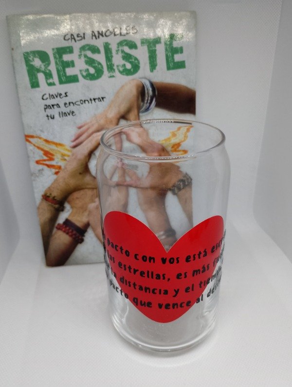Producto - Vaso Can Glass "Pacto en las Estrellas": Inspirado en Mar y Thiago