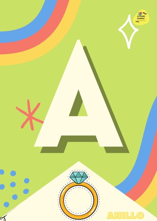 Producto - ABECEDARIO BANDERIN CON DIBUJO 2