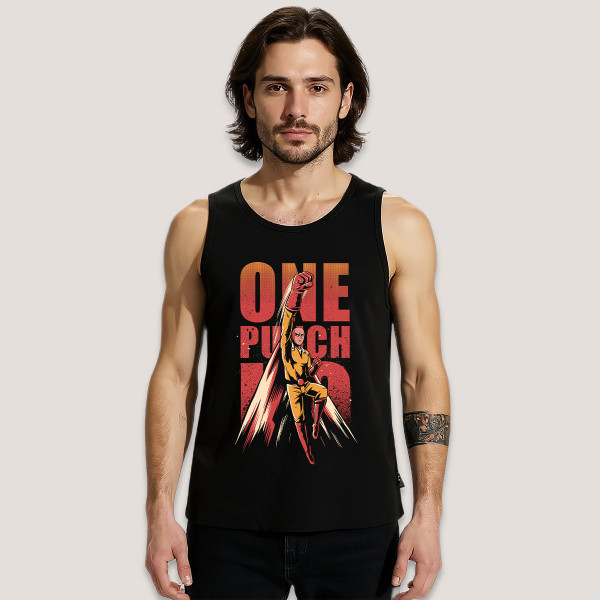 Producto - Musculosa one Punch Man Anime M5