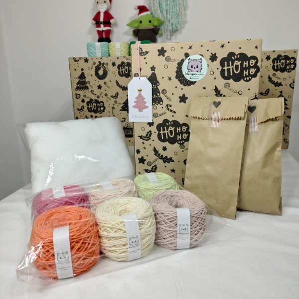 Producto - Caja Navideña Crochetera