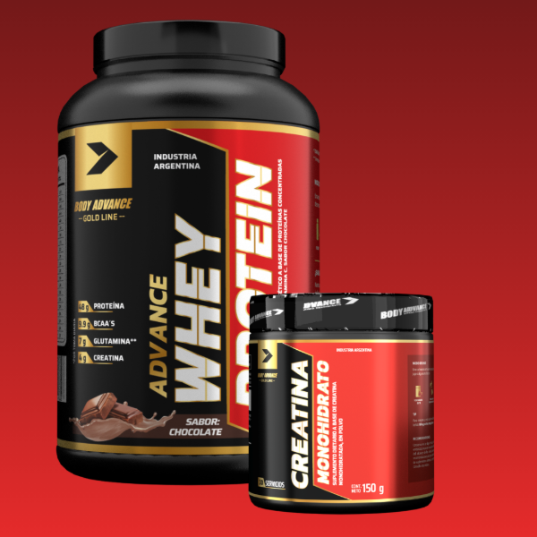 Producto - Proteina 907gs. + Creatina 150gs. BODY ADVANCE