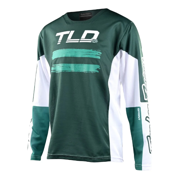 Producto - JERSEY TROY LEE DESIGNS SPRINT MARKER JUNGLE MANGA LARGA NIÑO E40