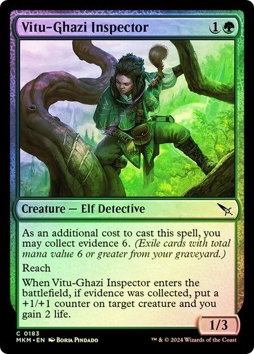 Producto - Vitu-Ghazi Inspector Foil  Ravnica: Murders at Karlov Manor