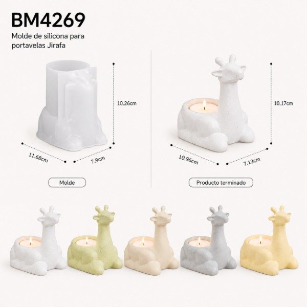 Producto - Molde jirafa 4269