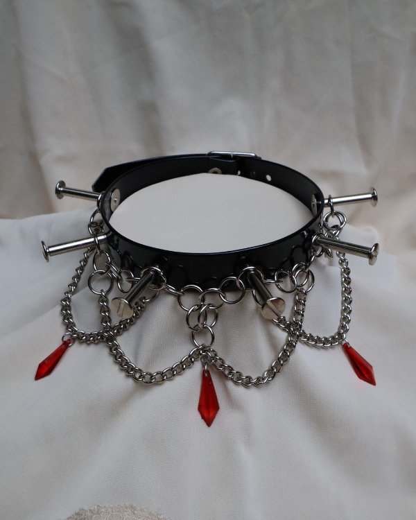 Producto - Choker/tiara Vampira (en stock)