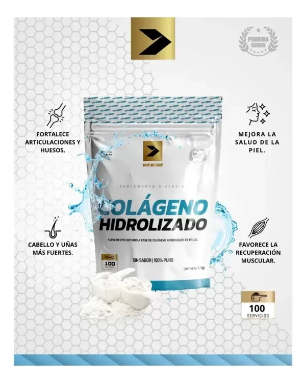Producto - Colágeno Hidrolizado BODY ADVANCE - 1kg - 1