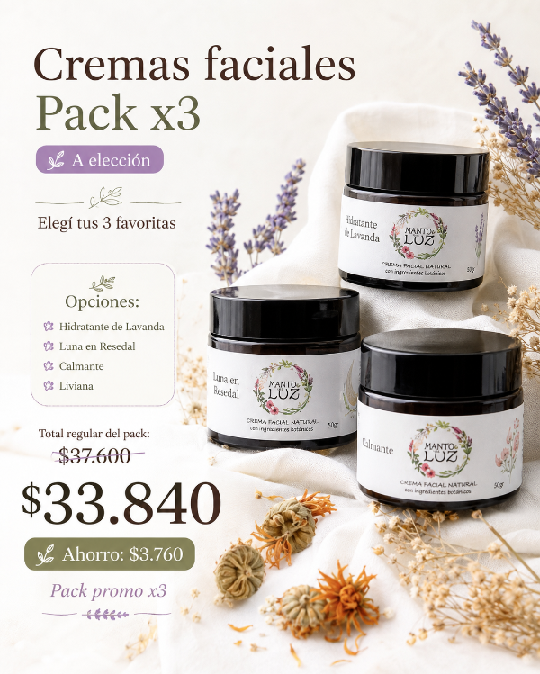 Producto - PACK X 3 Cremas faciales