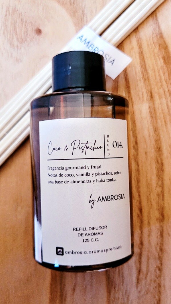 Producto - Refill difusor - Coco y Pistachio