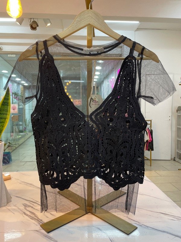 Producto - Blusa de tul con dipiur IMPORTADA 0443