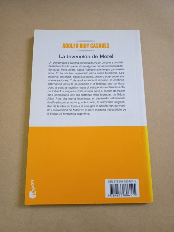 Producto - La invención de Morel - Adolfo Bioy Casares - Booket 2013 - 1