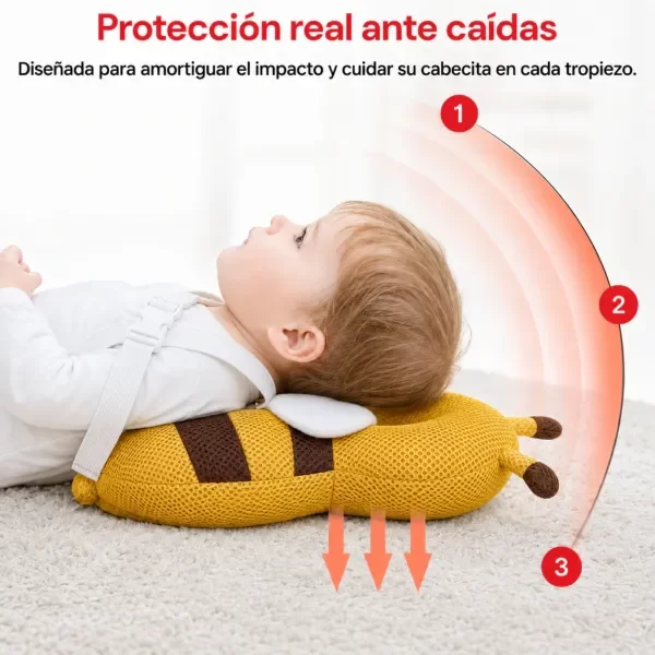 Producto - MOCHILA ANTI GOLPES PARA PRIMEROS PASOS DE BEBÉS CON DISEÑO - 5