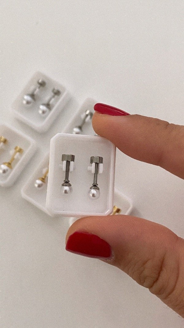 Producto - Abridores perla. Acero. Chico