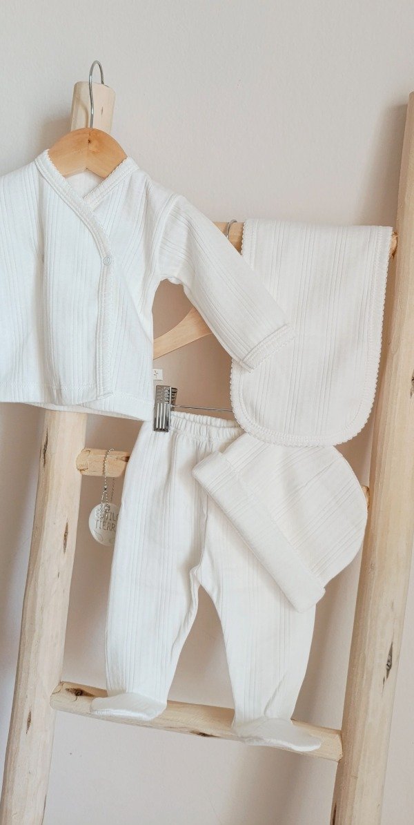 Producto - Ajuar natural puntilla