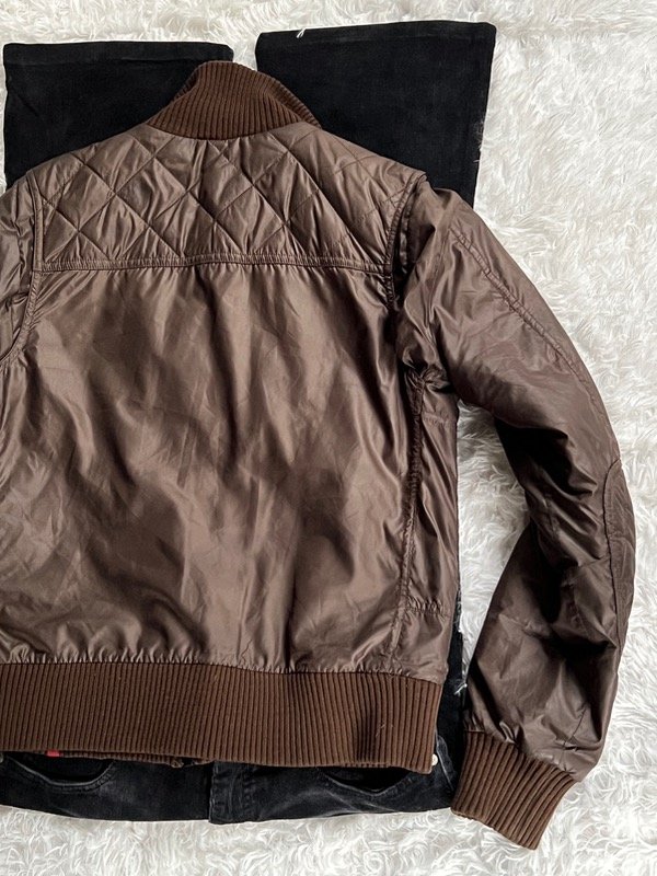 Camperita levis y2k chocolate talle s — imagen 5