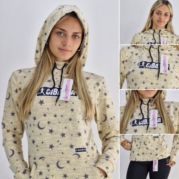 Producto - Canguro Cibarta Modelo luna y estrellas Jaspeado