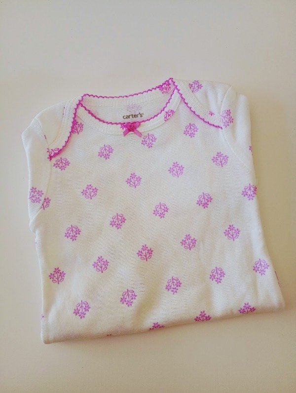 Producto - Bodie Manga Larga Beba Blanco con Lila