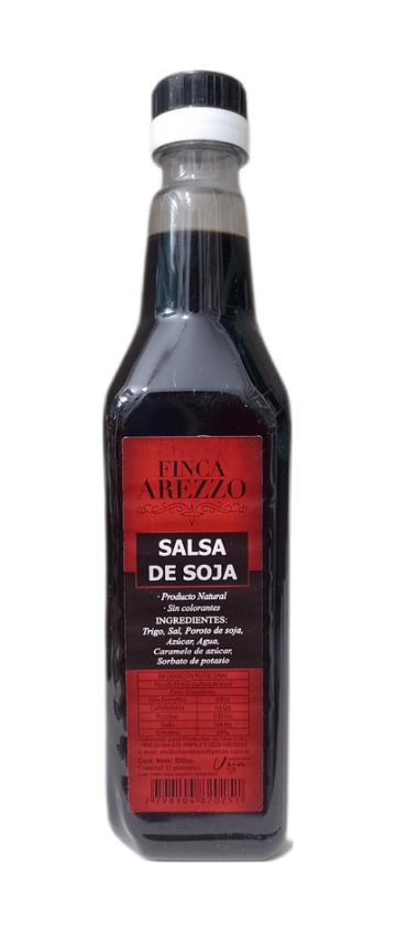 Producto - Salsa de soja Finca Arezzo x500cc