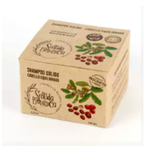 Producto - Shampoo sólido Equilibrado - 100gr - SENTIDA BOTANICA