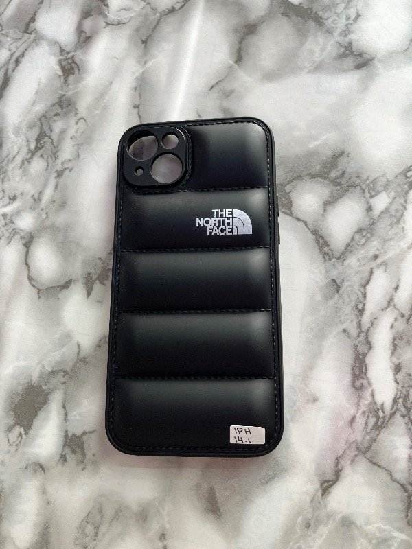 Producto - Funda puffer the north face negra Motorola E22/e22i