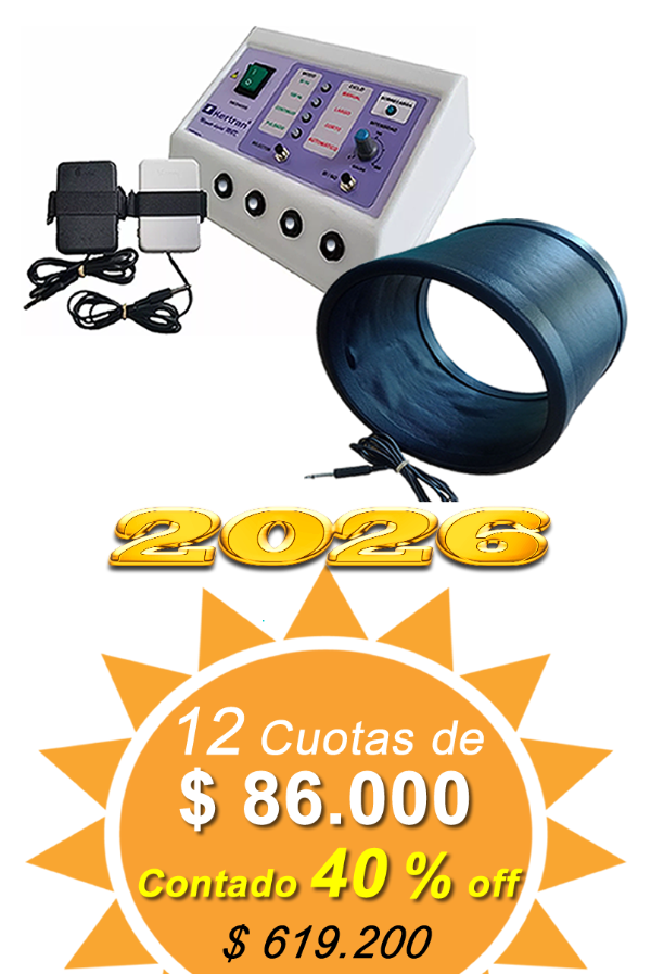 Producto - Magneto M4K KERTRAN 200 Gauss, con dos Solenoides + tunel para extremidades