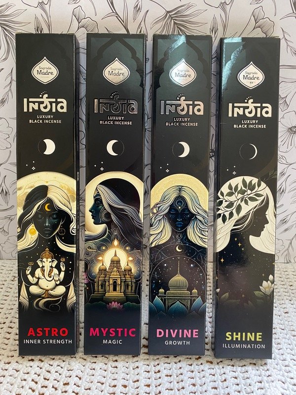 Producto - Sahumerios India Luxury Black Incense