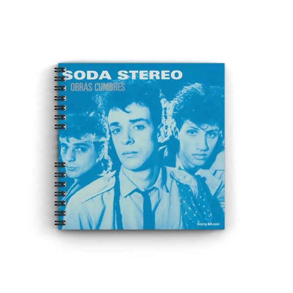 Producto - Cuaderno SODA STEREO - Obras Cumbres