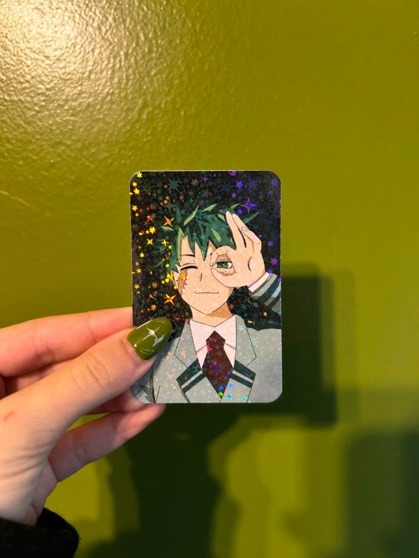 Producto - Deku Photocard Laminado Estrella