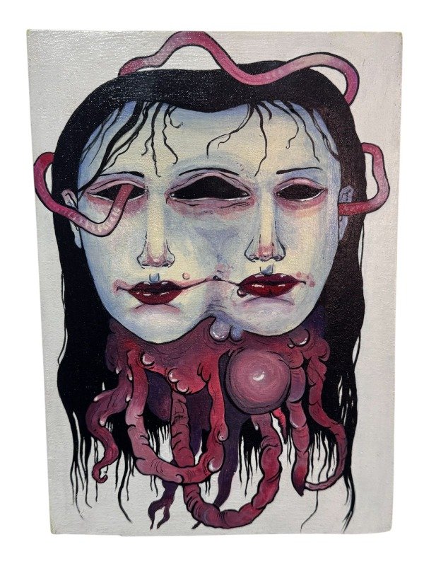 Producto - Cuadro pintado a mano Dos Caras