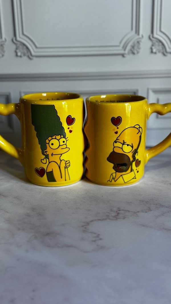Producto - Tu y yo Homero y Marge amarillo
