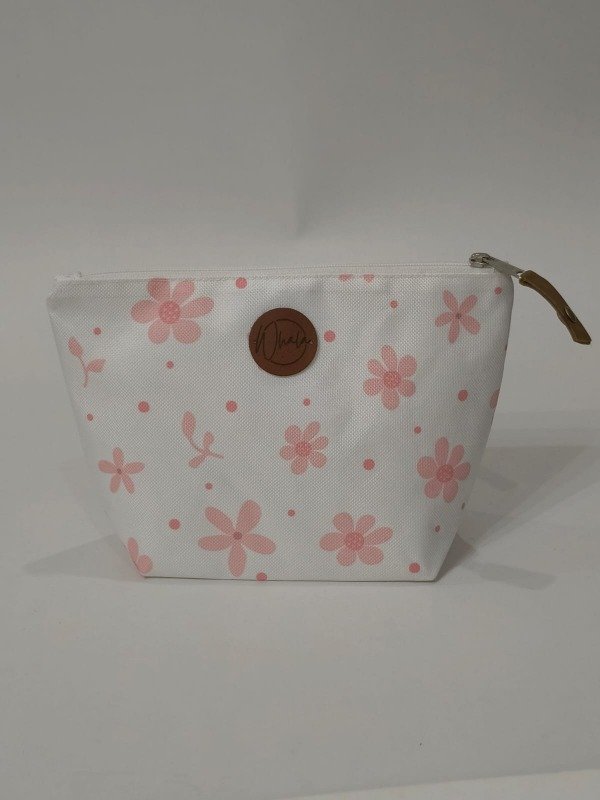 Producto - Neceser Eloisa - Flores rosa