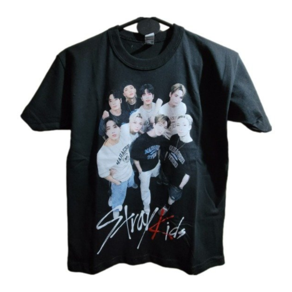 Producto - REMERA MANGA CORTA INFANTIL STRAY KIDS KPOP - 0