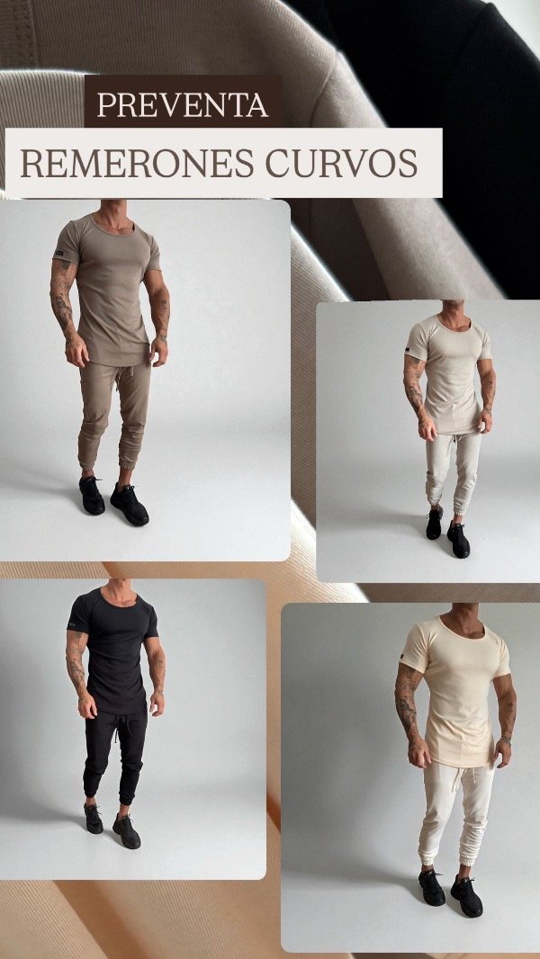 Producto - PREVENTA Remerones curvos