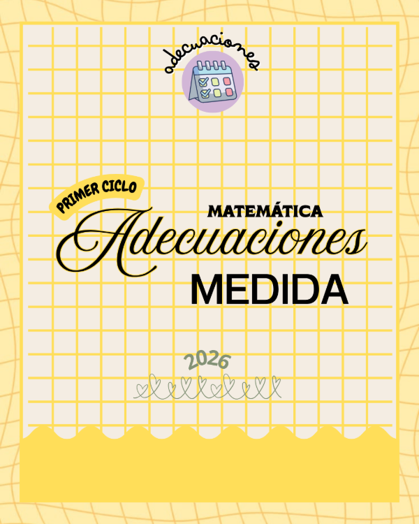 Producto - Adecuaciones Primer Ciclo Medida