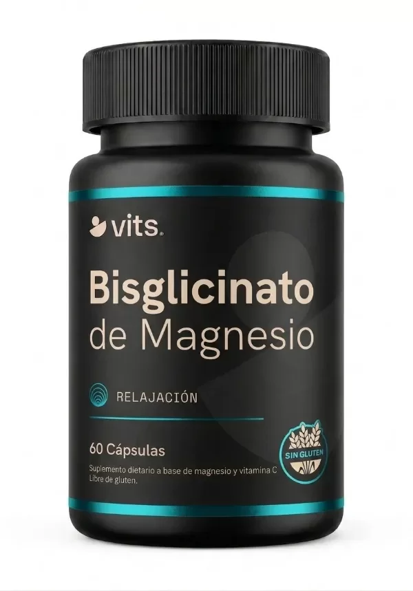 Producto - VITS BISGLICINATO DE MAGNESIO 60 CAPS - 0