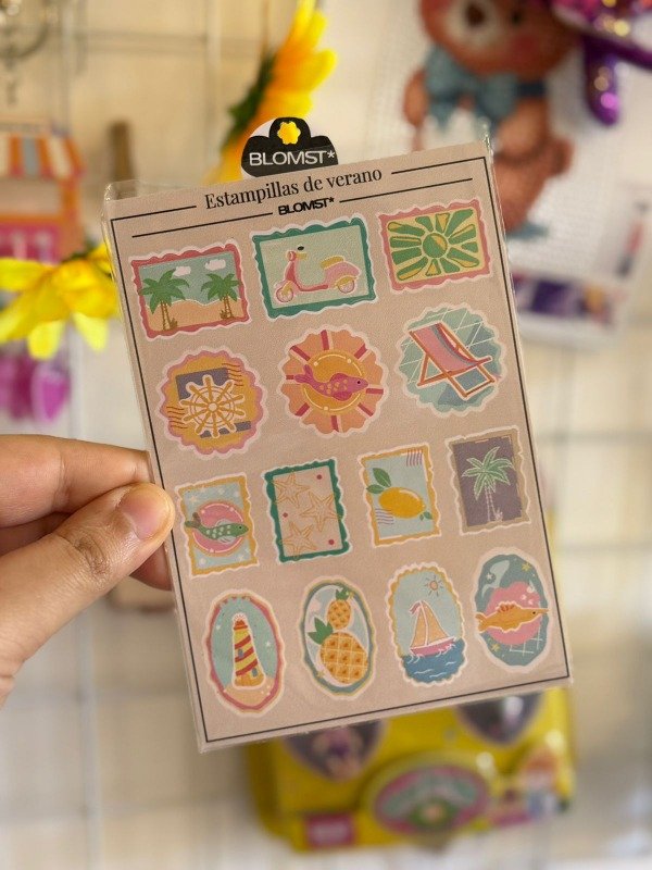 Producto - Estampillas veraniegas