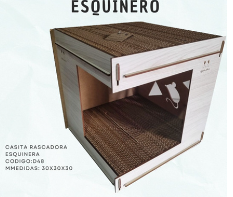 Producto - CASITA RASCADOR ESQUINERO