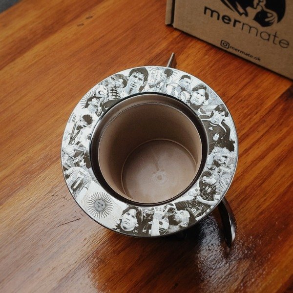 Producto - MATE PREMIUM CON FOTOGRABADO REALISTA DE LIONEL MESSI - 1