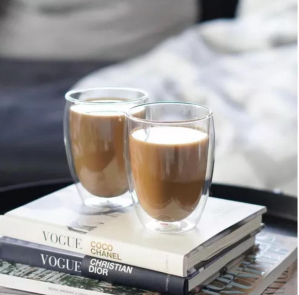 Producto - VASO DOBLE DE VIDRIO