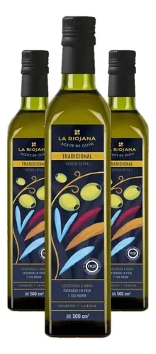 Producto - Aceite De Oliva Virgen Extra (Env. Vidrio) La Riojana 500ml