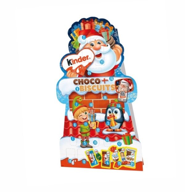 Producto - Calendario de Adviento KINDER chocó y galletas 203 gr